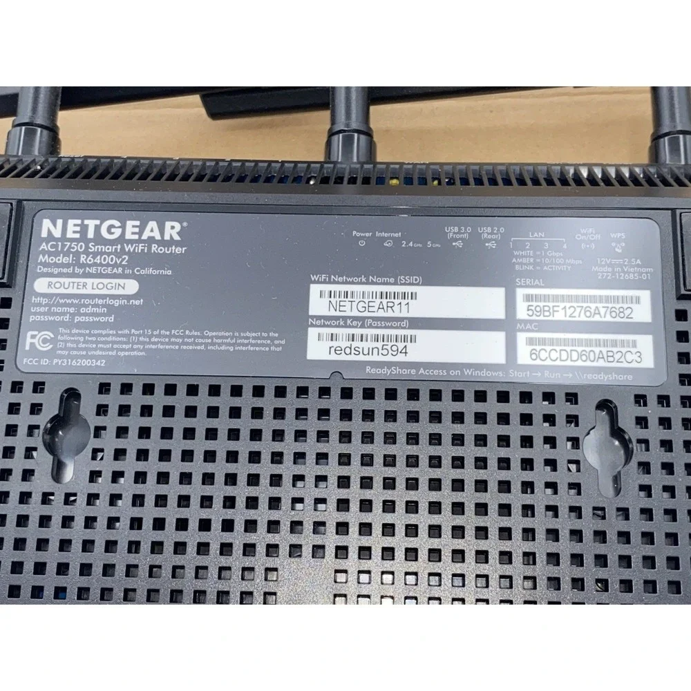 Netgear AC1750 R6400v2 - Picture 9 of 11
